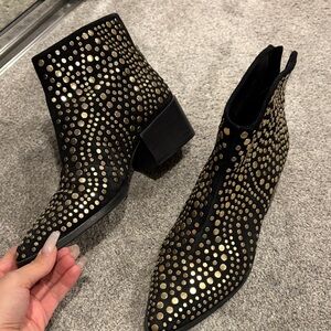 Vince Camuto studded edenny bootie